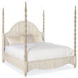 Serenity Jetty 88" Poster Bed with Rope-Wrapped Posts | Hooker Furniture