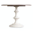 Brynlee 42-Inch Round Dining Table in Walnut & White – Hooker Furniture