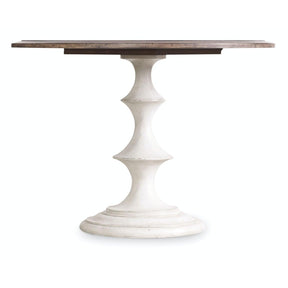 Brynlee 42-Inch Round Dining Table in Walnut & White – Hooker Furniture
