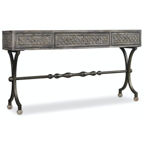 Ravenna Console Table in Gray Cherry Veneer – Hooker Furniture