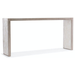 Emma Console Table in Silver Leaf with Selenite Top – Hooker Furniture