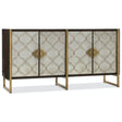 Melange Classic Credenza with Quatrefoil Glass Doors – Hooker Furniture
