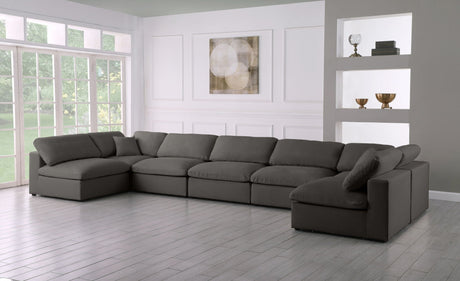 Plush - Cloud Modular Sectional - Grey - Home Elegance USA