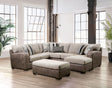 Ashenweald - Sectional - Brown / Light Brown