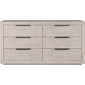 Huston Dresser Quartz Finish with 6 Drawers | Universal