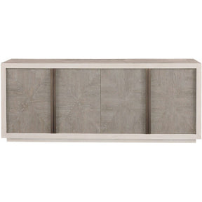 Brinkley Credenza Quartz and Flint Finish Modern Sideboard – Universal