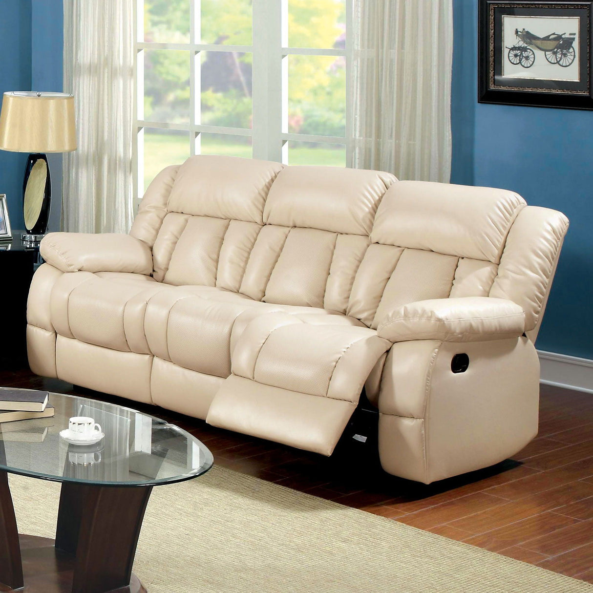 Barbado - Sofa & Loveseat - Ivory | Home Elegance USA