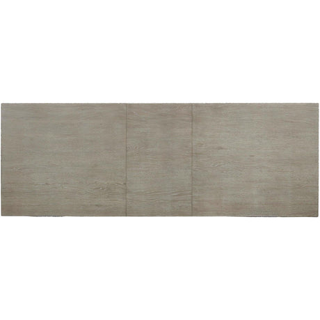 Robards Rectangular Dining Table Flint Finish with Bronze Base – Universal