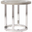 Modern Wyatt Round End Table | Universal