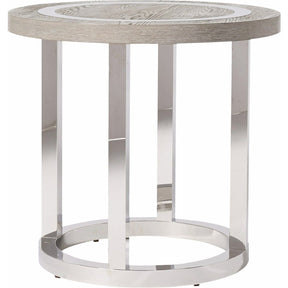 Modern Wyatt Round End Table | Universal