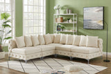 Tremblay - Modular Sectional 5 Piece - Cream - Modern & Contemporary - Home Elegance USA