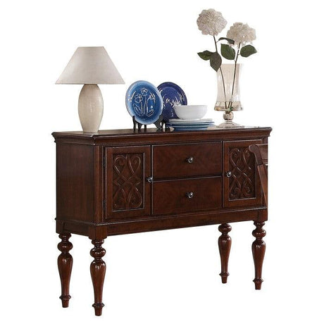 Homelegance - Creswell Server In Dark Cherry - 5056-40