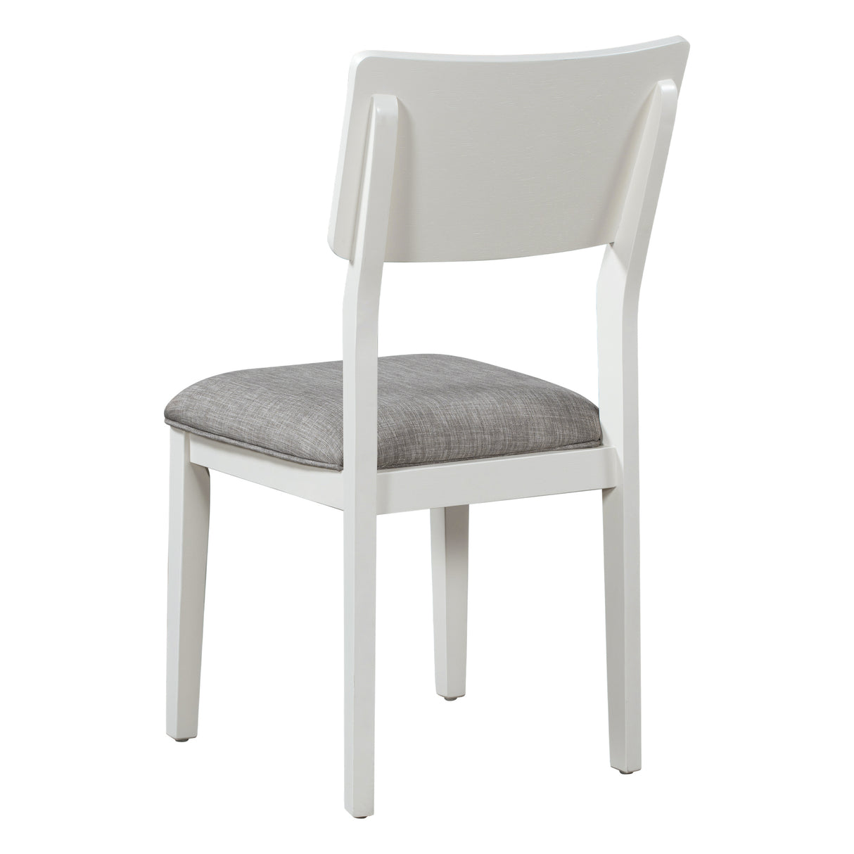 TREXM Classic and Traditional Style 6 - Piece Dining Set, Includes Dining Table, 4 Upholstered Chairs & Bench (White+Gray) - Home Elegance USA