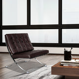 Mid-century Foldable lounge chair Home Elegance USA