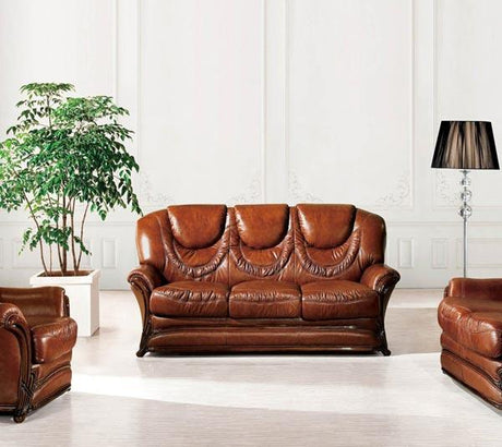 Esf Furniture - 67 Leather Sofa Bed - 673F