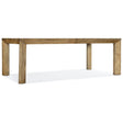 Big Sky 110-Inch Leg Dining Table in Vintage Natural Hickory Finish – Hooker Furniture