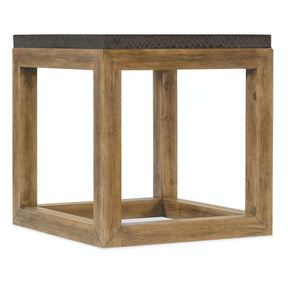 Big Sky End Table Vintage Natural & Charcoal – Hooker Furniture