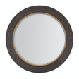Big Sky Round Accent Mirror Furrowed Bark – Hooker Furniture