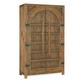 Big Sky Wardrobe Vintage Natural Pecky Hickory – Hooker Furniture