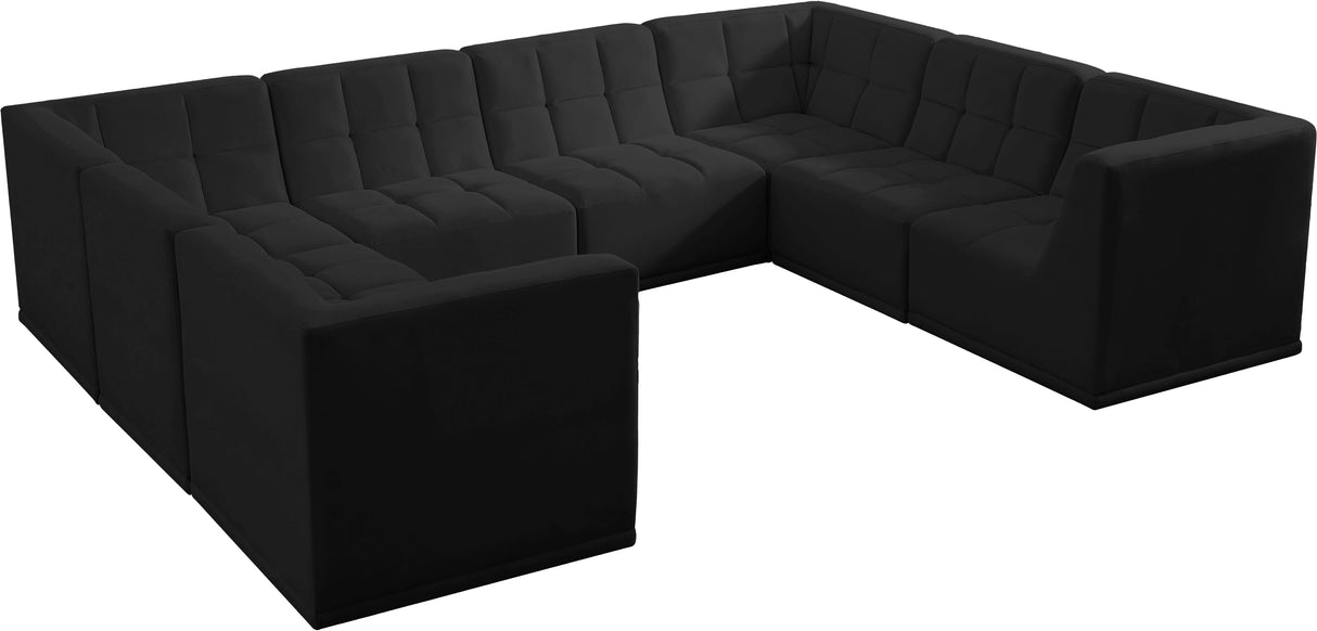 Relax - Modular Sectional - Black - Home Elegance USA