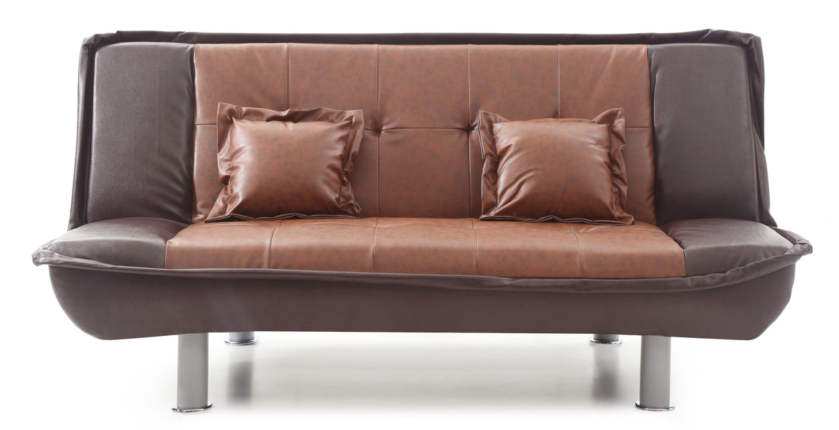 Glory Furniture Lionel G137-S Sofa Bed , BURGUNDY - Home Elegance USA