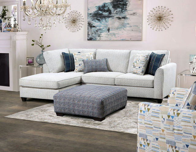 Chepstow - Sectional - Cream - Home Elegance USA