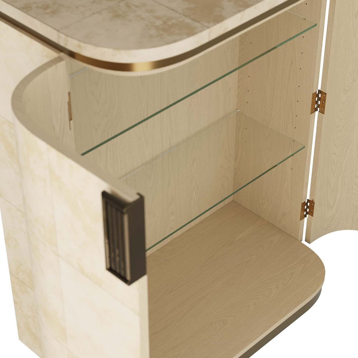 Arteriors Rucci Cocktail Cabinet