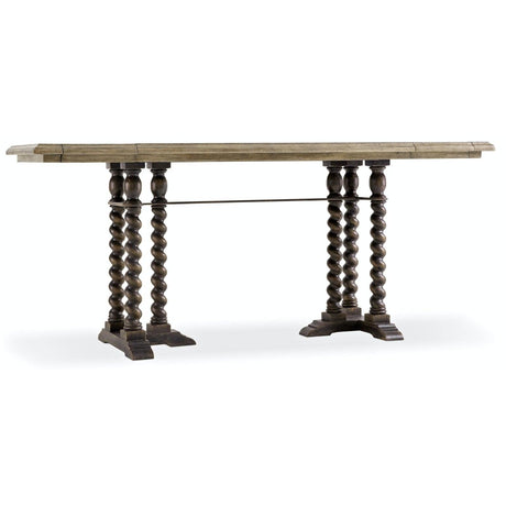 Hooker Furniture La Grange 60In Friendship Table With 2-12In Leaves