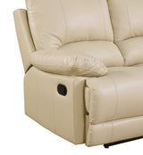 Global United Leather-Air Recliining  Sofa - Home Elegance USA