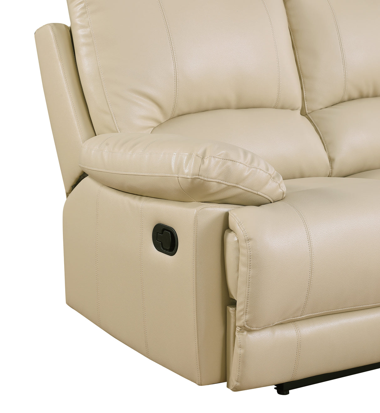 Global United Leather-Air Recliining  Loveseat Home Elegance USA