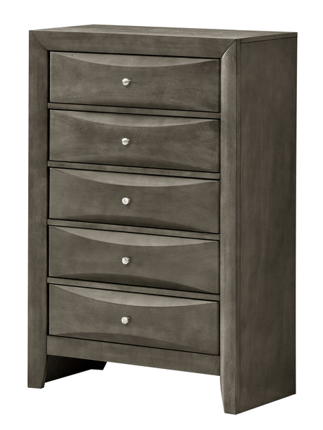 Glory Furniture Marilla G1505-CH Chest , Gray - Home Elegance USA