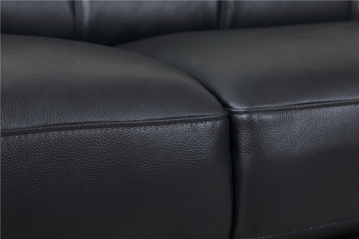 Top Grain Italian Leather Sofa - Home Elegance USA