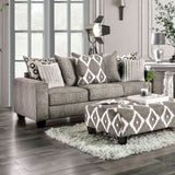 Basie - Sofa & Loveseat - Gray | Home Elegance USA