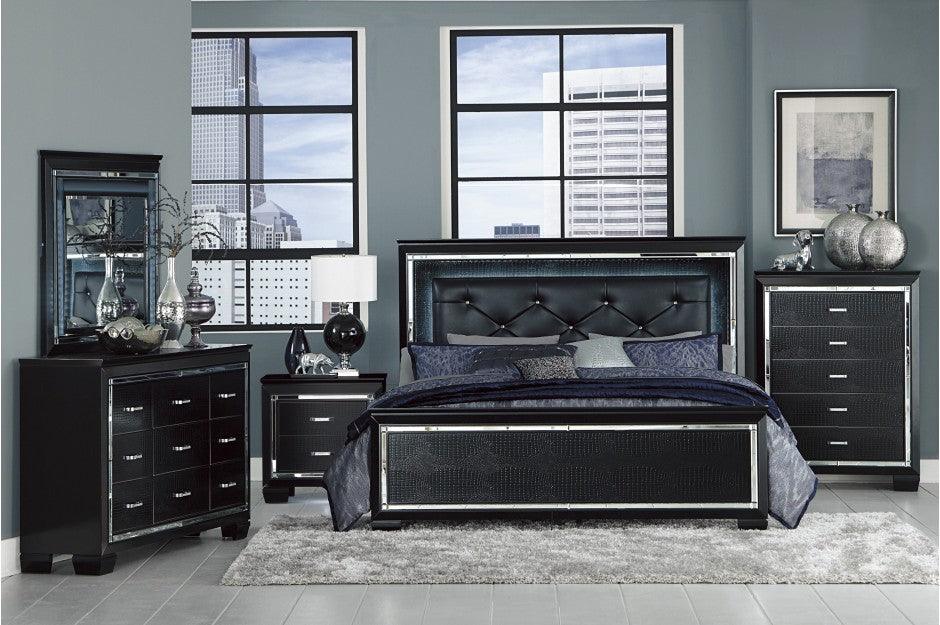 Homelegance - Allura Queen Bed - 1916Bk-1