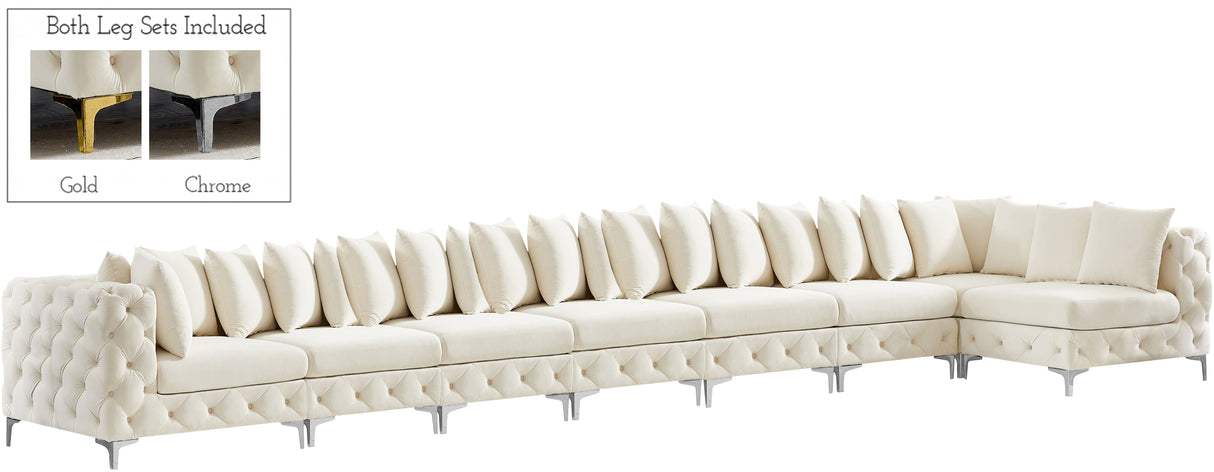 Tremblay - Modular Sectional 8 Piece - Cream - Modern & Contemporary - Home Elegance USA