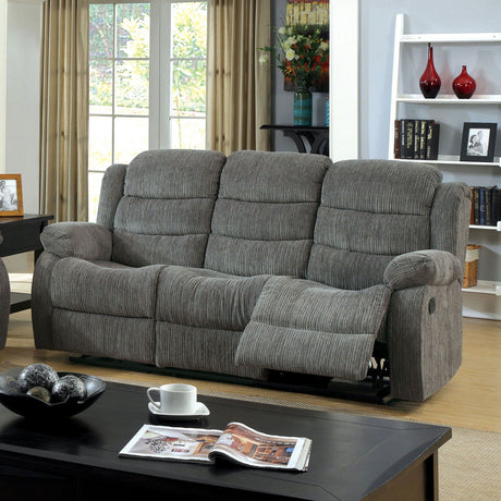 Millville - Sofa & Loveseat - Gray - Home Elegance USA