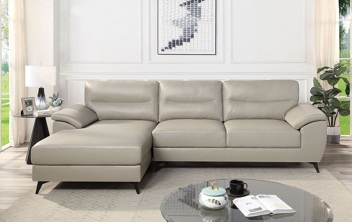 Mohlin - Sectional - Taupe - Home Elegance USA