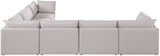 Mackenzie - Modular Sectional 6 Piece - Beige - Modern & Contemporary - Home Elegance USA