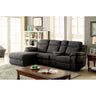 Kamryn - Sectional w/ Console - Home Elegance USA