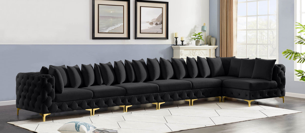 Tremblay - Modular Sectional 7 Piece - Black - Modern & Contemporary - Home Elegance USA