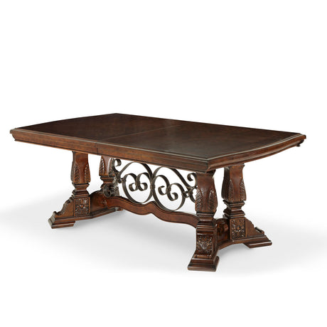 Aico Furniture - Windsor Court Rectangular Dining Table In Vintage Fruitwood - 70002L2-54