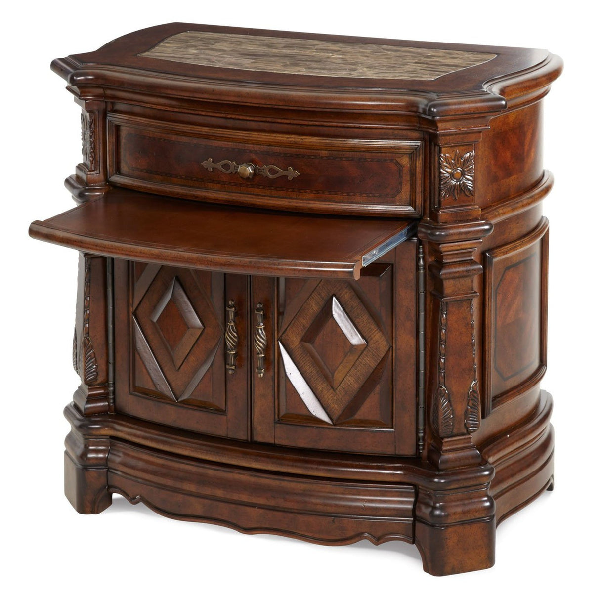 Michael Amini Windsor Court Nightstand - Home Elegance USA