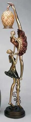 Traditional Handpainted Floor Lamp | Artmax