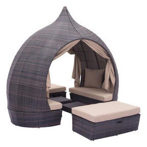 Zuo Majorca Daybed Brown & Beige | Zuo Modern