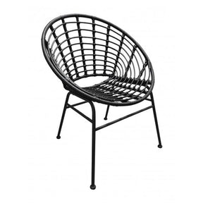 Cohen Outdoor Chair Set of 2 Synthetic Weave & Metal Frame | Zuo Modern