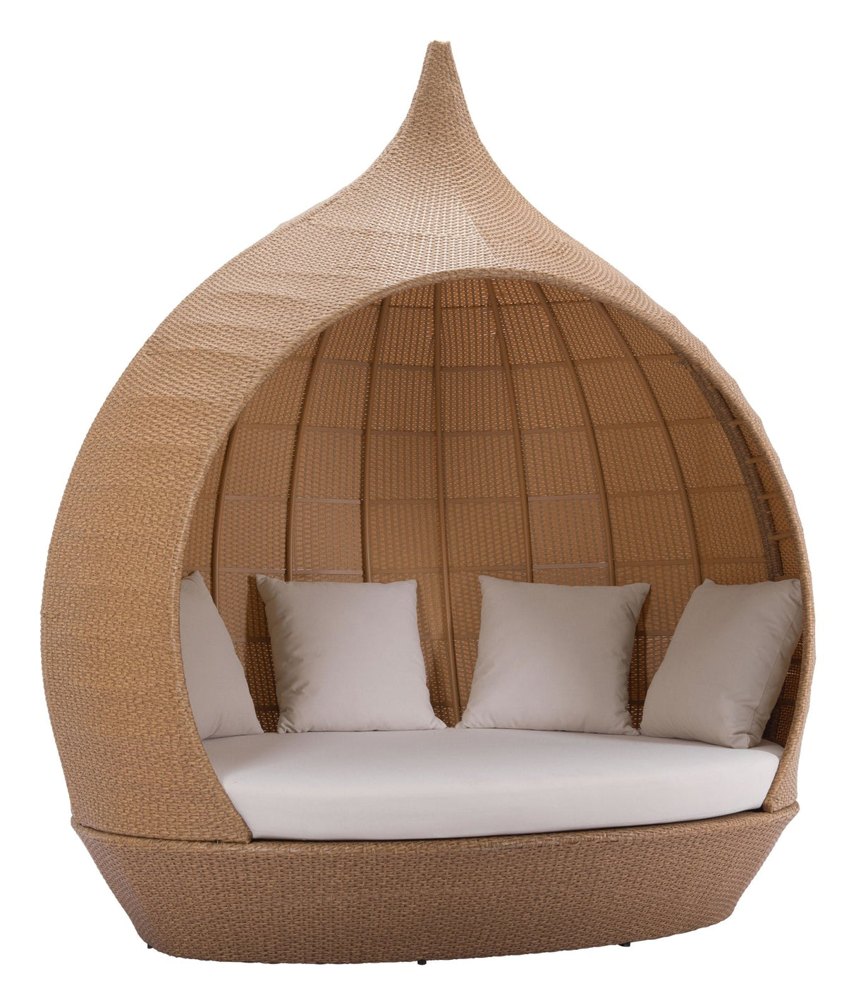 Zuo St Lucia Beach Daybed Beige & Natural