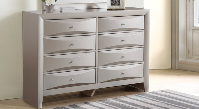 Glory Furniture Marilla G1503-D Dresser , Silver Champagne - Home Elegance USA