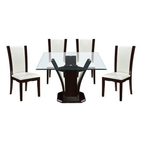 Daisy 5 Piece Dining Room Set In Espresso 710 - 54Sq*5Ws | Homelegance | Home Elegance USA