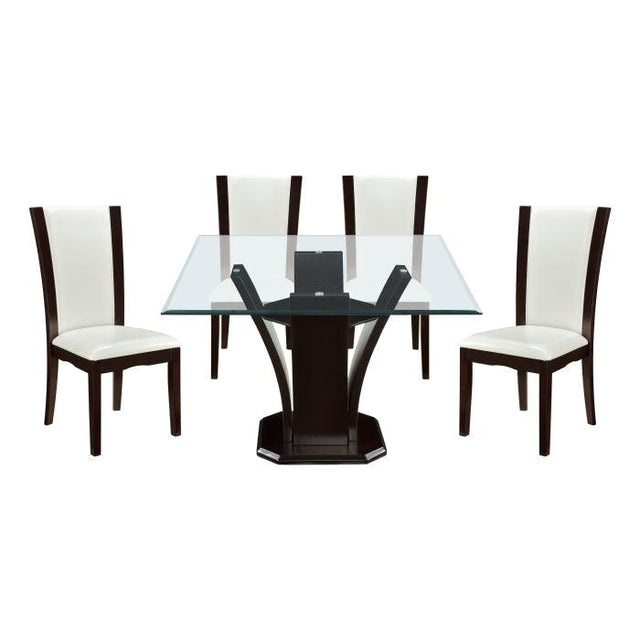 Daisy 5 Piece Dining Room Set In Espresso 710 - 54Sq*5Ws | Homelegance | Home Elegance USA