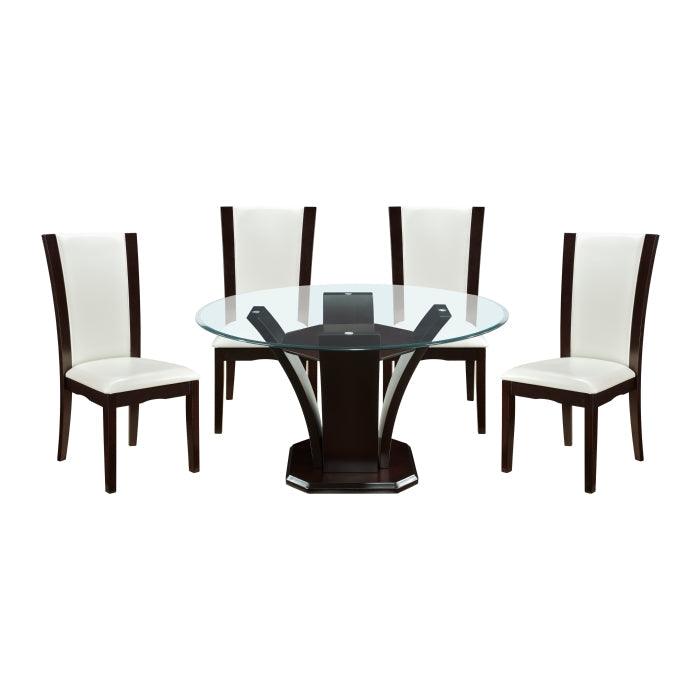 Daisy 5 Piece Dining Room Set In Espresso 710 - 54*5Ws | Homelegance | Home Elegance USA